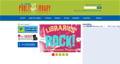 Desktop Screenshot of elpasolibrary.org